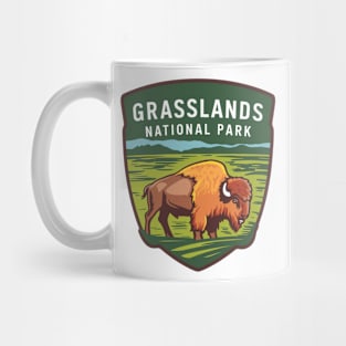 Grasslands National Park Bison Emblem Mug